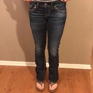 Silver Jeans Brand Aiko Mid Slim Boot